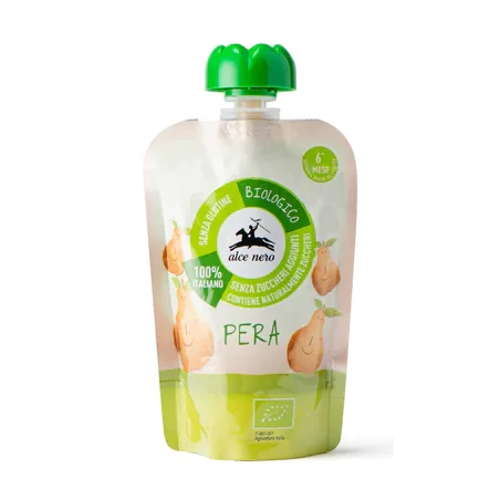 ALCE NERO PUREE POIRE 100G