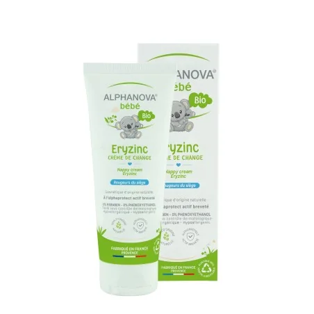 ALPHANOVA ERYZINC CREME DE CHANGE BEBE 75g