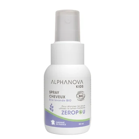 ALPHANOVA SPRAY CHEVEUX ANTI POUX/LICE BIO KIDS 50ML
