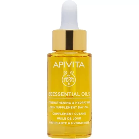 APIVITA BEESSENTIAL OILS STRENGTHENING HYDRATING SKIN DAY OIL 15ML