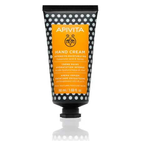 APIVITA Creme mains acide hyaluronique et miel 50ml