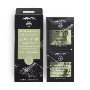 APIVITA EXPRESS BEAUTY GREEN GLAY 2X8 ML X6