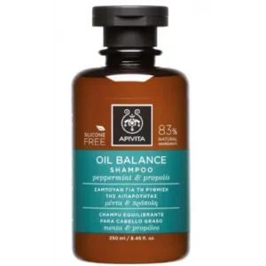 Apivita Shampoing Équilibrant Cheveux Gras 250 ml