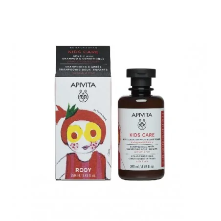 APIVITA SHAMPOOING/APRES SHAMPOOING GRENADE&MIEL 250ML