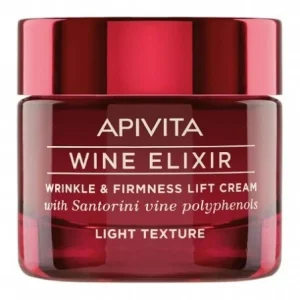 Apivita Wine Elixir Crème Lift Rides & Fermeté – Texture Light 50ml