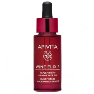 Apivita Wine Elixir Huile visage Repulpante 30ml