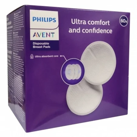 AVENT COUSSINETS JETABLES ULTRA CONFORT X60