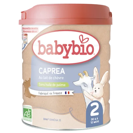 Babybio CAPREA 2 au Lait de Chèvre 800G