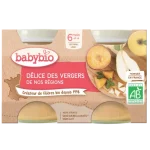 Babybio Délice des Vergers 2X130G