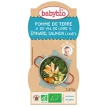 Babybio BOL Pomme de Terre du Val de Loire Épinard Saumon à l’Aneth 2X220G