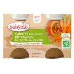 Babybio POT CAROTTE POTIMARRON 2x130G
