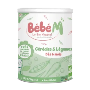 BÉBÉ M MA CÉRÉALES & LÉGUMES 400G (DÈS 6 MOIS)