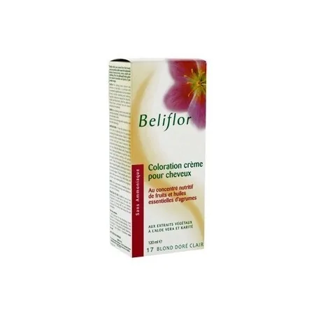 Beliflor UNIDOSE N° 17 CHATAIN DORE CLAIR 120ml