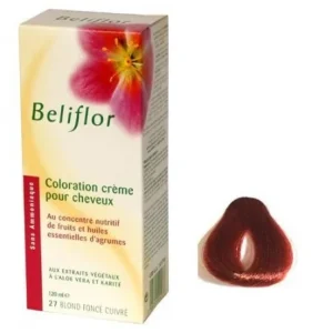 Beliflor UNIDOSE N° 27 BLOND FONCE CUIVRE 120ml