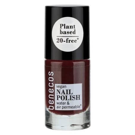 BENECOS NAIL POLISH - VAMP - PERMÉABLE À L'EAU ET À L'OXYGÈNE 5ML