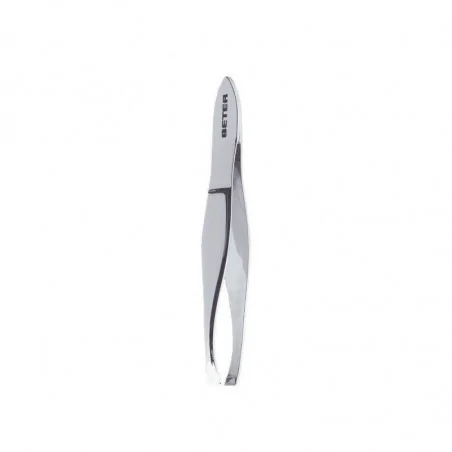 BETER PINCE À ÉPILER ,CHROMÉE, A POINTE DROITE 7,2cm 24001