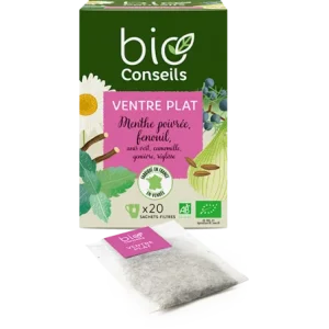 BIO CONSEILS TISANE BIO - INFUSION VENTRE PLAT
