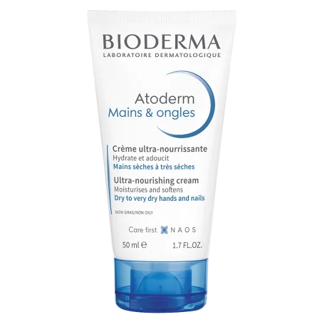 BIODERMA ATODERM MAINS & ONGLES CRÈME ULTRA NOURRISSANTE 50 ML