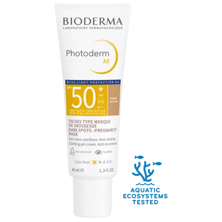 BIODERMA PHOTODERM M CREME TEITEE DOREE 40ML