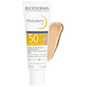 Bioderma Photoderm M Gel-Crème Solaire Anti-Taches Clarifiante Teintée Claire Spf50 – 40ml