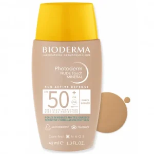 bioderma Photoderm NUDE Touch SPF 50+ Teinte Dorée