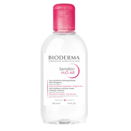 BIODERMA SENSIBIO H2O AR ANTI-ROUGEURS 250 ML