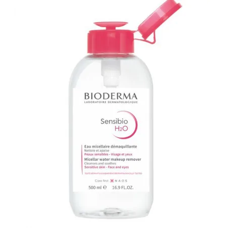 BIODERMA SENSIBIO H2O POMPE INVERSEE 500ML