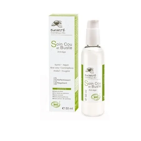 BIOKARITE SOIN COU ET BUSTE 50ml