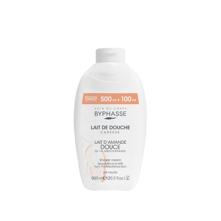BYPHASSE Caresse lait de douche lait d’amande douce 500ml