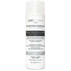 Capiderma Shampooing Anti-chute - Energisant tous types de cheveux 200 ml