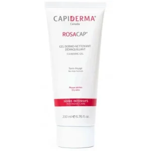 CAPIDERMA ROSACAP GEL ANTI-ROUGEURS DERMO-NETTOYANT 200ML