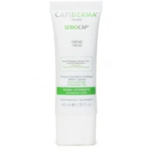 CAPIDERMA SEBIOCAP CRÈME VISAGE POUR PEAUX À TENDANCE ACNÉIQUE 40ML