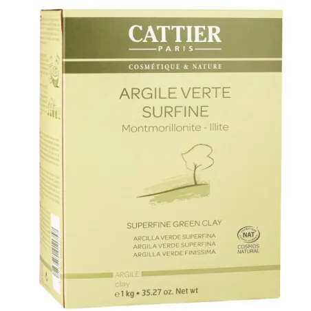 CATTIER ARGILE VERTE FINE 1KG