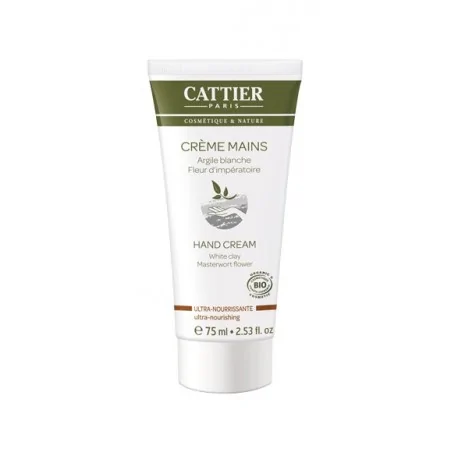 Cattier CRÈME MAINS ULTRA-NOURRISSANTE 75ml