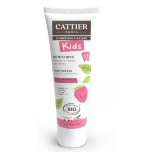 Cattier DENTIFRICE 2 - 6 ANS GOUT FRAMBOISE 50ml
