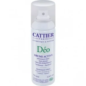 Cattier DEODORANT FEMME BRUME ACTIVE 100ml