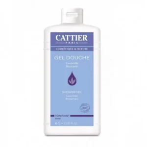 Cattier Gel Douche Tonifiant Lavande Romarin 1L