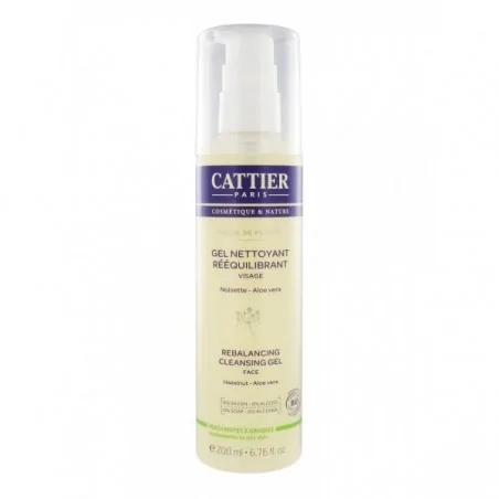 Cattier GEL NETTOYANT REEQUILIBRANT O% SAVON 0% ALCOOL 200ml