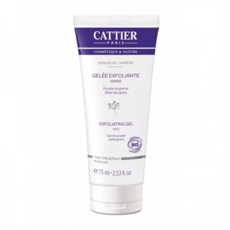 Cattier GELEE EXFOLIANTE - GRAINS DE LUMIERE NOUVEAU 75ml