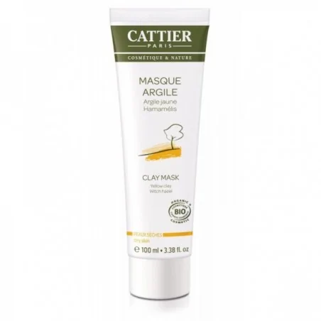 Cattier MASQUE A L'ARGILE JAUNE 100ml