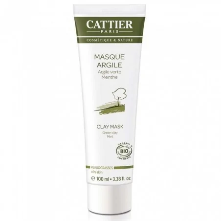 Cattier MASQUE A L'ARGILE VERTE 100ml