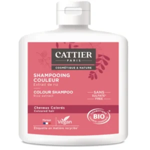 CATTIER SHAMPOOING COULEUR - 0% SULFATE CHEVEUX COLORÉS 250 ML
