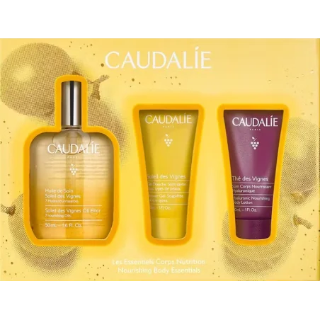 CAUDALIE COFFRET HUILE ELIXIR SOLEIL DES VIGNES 50ML