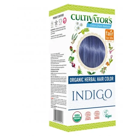 CULTIVATORS ORGANIC HERBAL HIAR COLOR INDIGO
