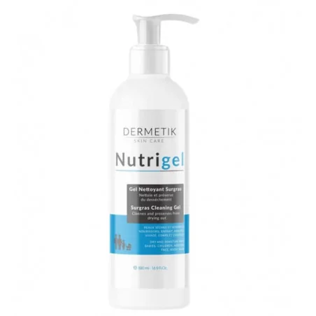 Dermetik-Nutrigel Gel Nettoyant Surgras 500ml