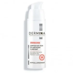 DERMINA SENSI-BLANC CONTOUR DES YEUX ECLAIRCISSANT CLARIFIANT 20ML