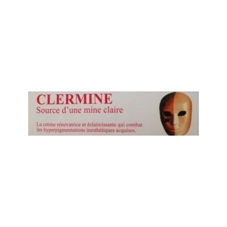 DERMO SOINS CLERMINE CRÈME RÉNOVATRICE ET ÉCLAIRCISSANTE 30G