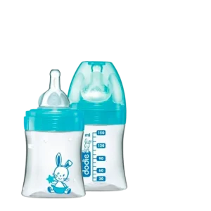 DODIE BIBERON INITIATION+ 150ML LAGOON VALENTIN 0-6 M TET RONDE 3 VIT D1