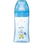 DODIE BIBERON INITIATION+ 270 ML BLEU COSMONAUTE TÉTINE DÉBIT 2