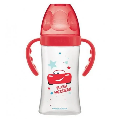 DODIE BIBERON INITIATION+270ML ANSES CARS ROUGE+ 6 M TÉT RONDE 3 VIT D2